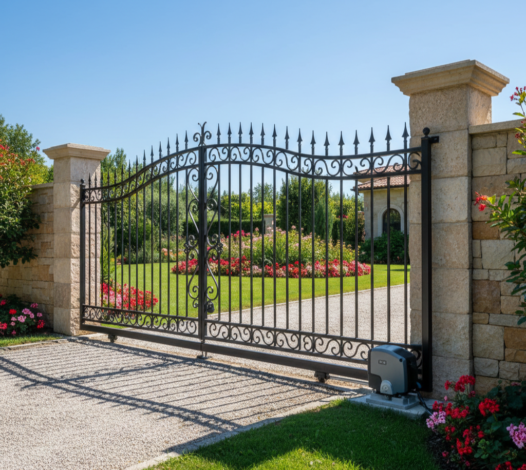 Uzaktan Kumandalı Yana Kayar Kapı